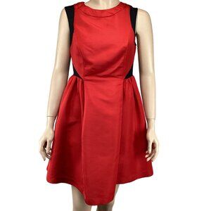 5 For $25 Prabal Gurung For Target Red & Black Sleeveless A-Line‎ Dress Size 4